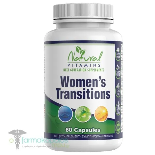 Natural Vitamins Women’s Transitions, 60caps