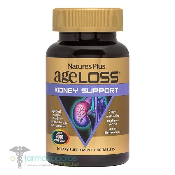 Natures Plus AgeLoss Kidney Support, 90tabs