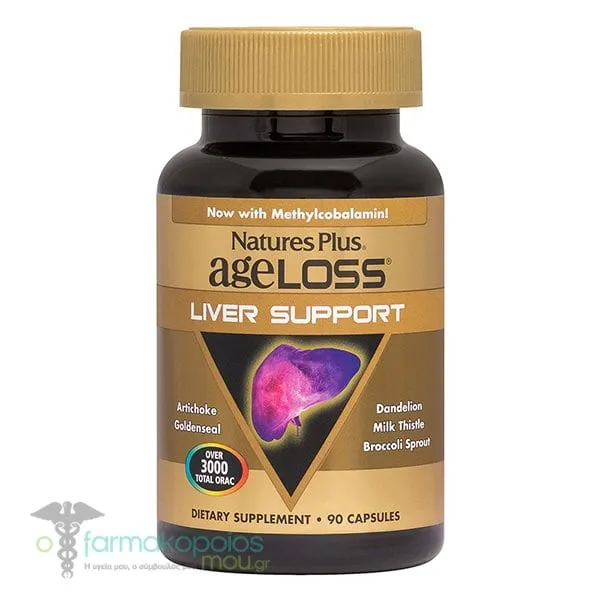 Natures Plus AgeLoss Liver Support, 90caps