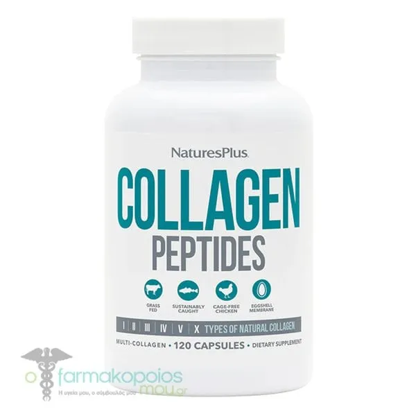 Natures Plus Collagen Peptides, 120caps