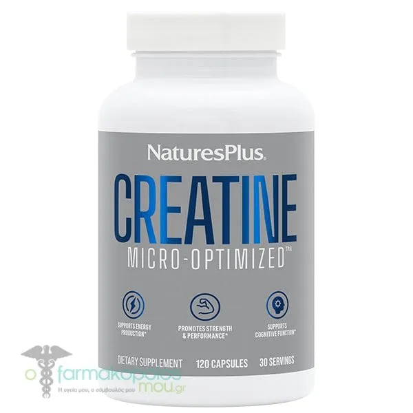 Natures Plus Creatine Monohydrate, 120caps