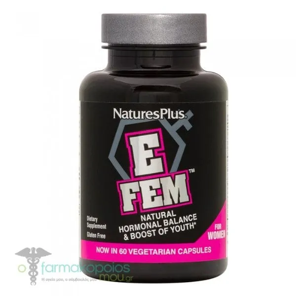 Natures Plus E Fem, 60caps