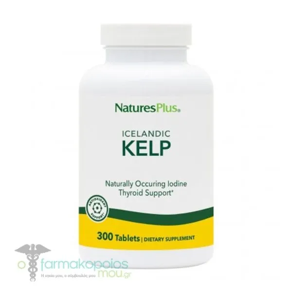 Natures Plus Kelp, 300tabs