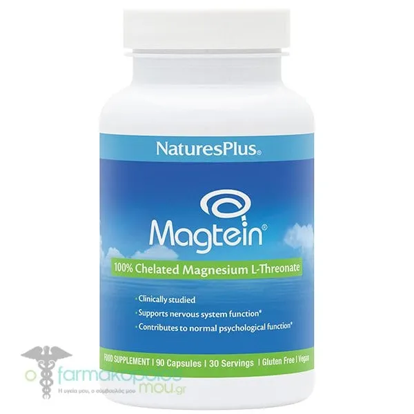 Natures Plus Magtein Magnesium L-Threonate, 90caps