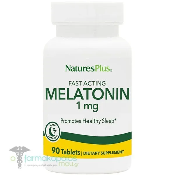 Natures Plus Melatonin 1mg, 90tabs