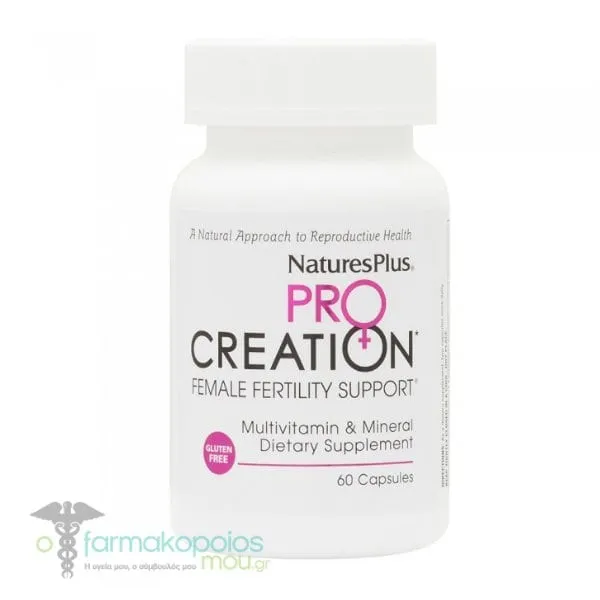 Natures Plus Procreation Female Fertility Support, 60caps