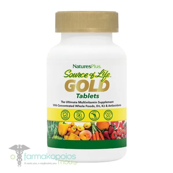 Natures Plus Source Of Life Gold, 30tabs
