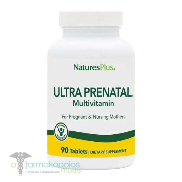 Natures Plus Ultra Prenatal Multivitamin, 90tabs