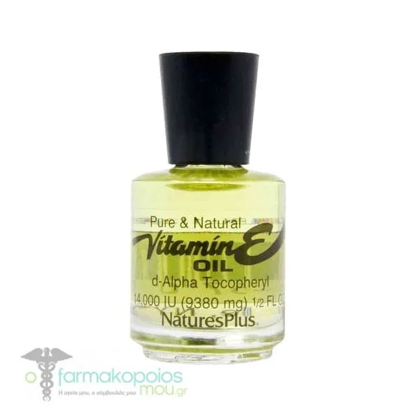 Natures Plus Vitamin E Liquid Oil 14.000IU, 15ml