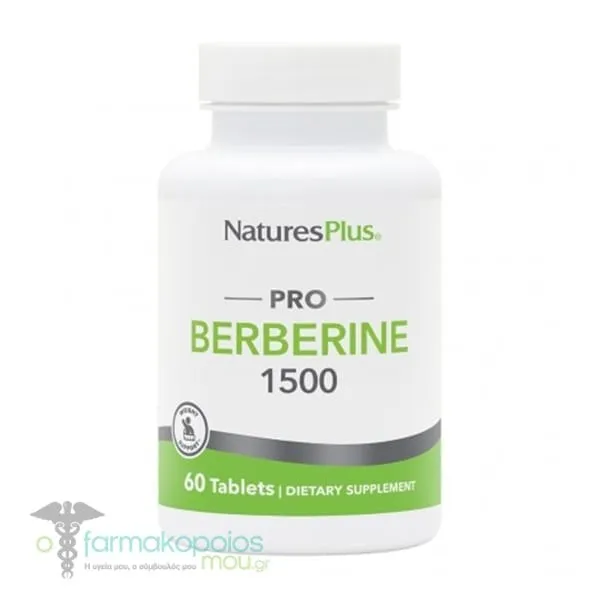 NaturesPlus Pro Berberine 1500, 60tabs