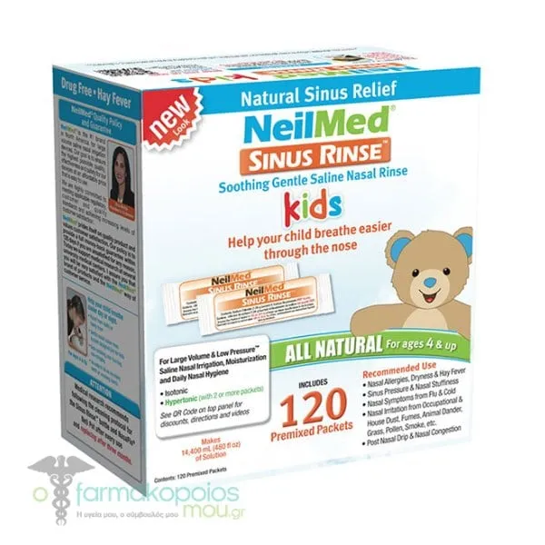 NeilMed Sinus Rinse Pediatric Sachets, 120sachets