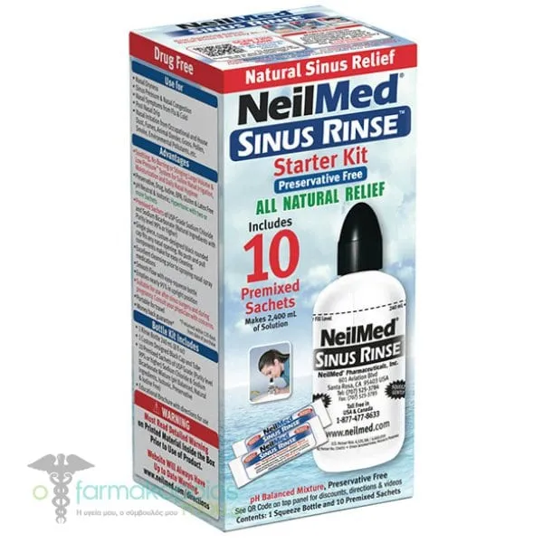 NeilMed Sinus Rinse Starter Kit, 10sachets