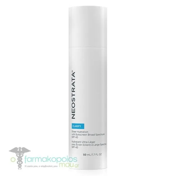 Neostrata Clarify Sheer Hydration SPF40, 50ml