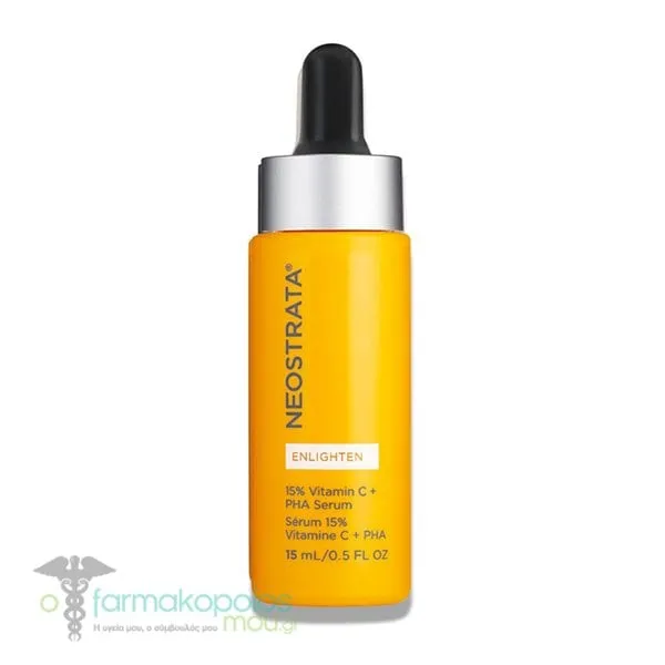 Neostrata Enlighten 15% Vitamin C & PHA Serum, 15ml