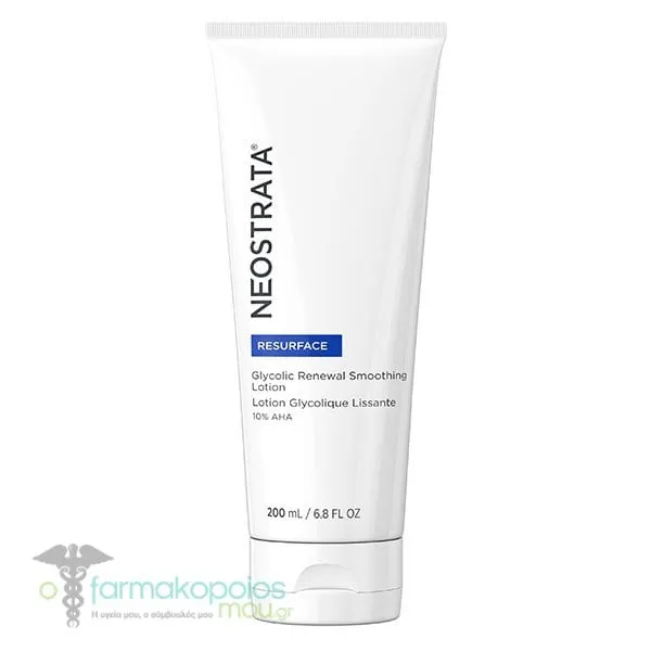 Neostrata Resurface Glycolic Renewal Smoothing Lotion Λεπτόρρευστη Κρέμα Αναζωογόνησης με Glycolic Acid για Πρόσωπο, Σώμα & Χέρια, 200ml