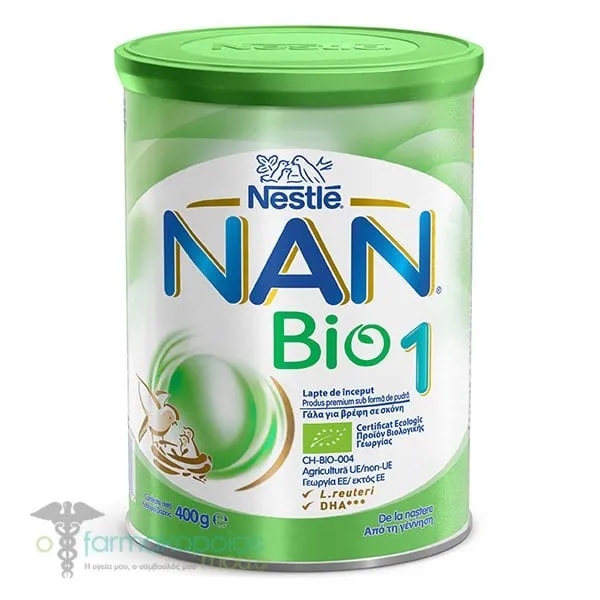 Nestle Nan Bio 1 Baby Milk 0m+, 400gr