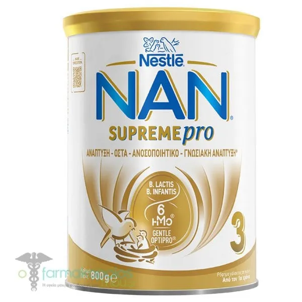 Nestle Nan Supreme Pro 3 Baby Milk 1Y+, 800gr