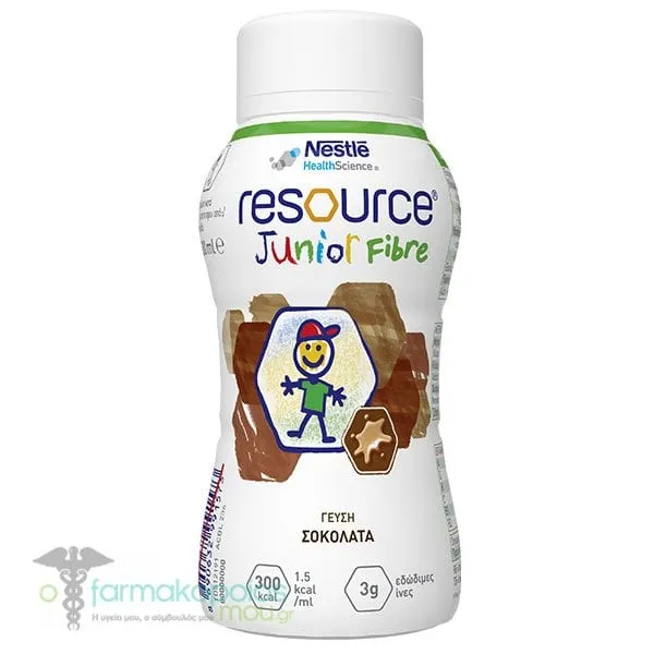 Nestle Resource Junior Fibre Chocolate, 200ml
