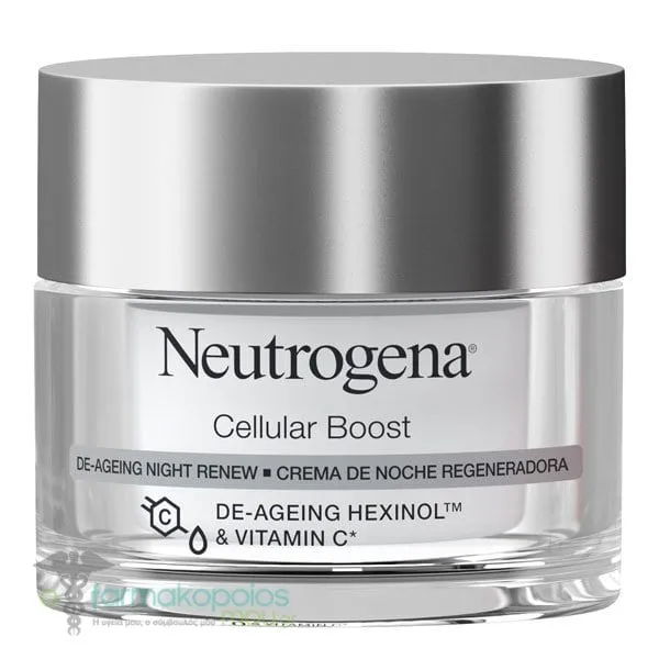 Neutrogena Cellular Boost De-Ageing Night Renew, 50ml