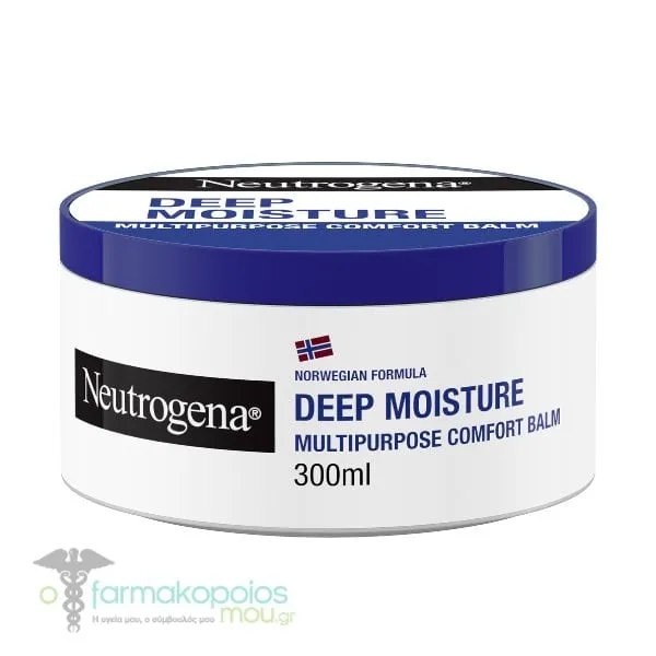Neutrogena Deep Moisture Multipurpose Comfort Balm, 300ml