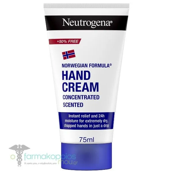Neutrogena Hand Cream Concentrated Scented, 75ml