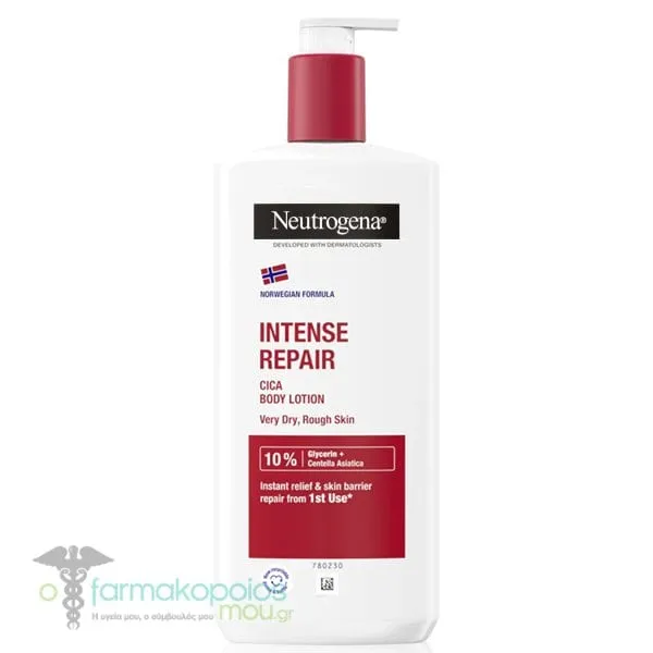 Neutrogena Norwegian Formula Intense Repair CICA Body Lotion, 400ml