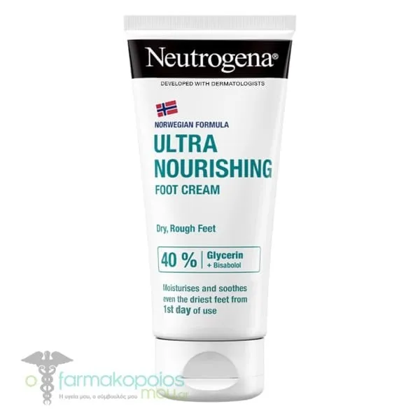 Neutrogena Norwegian Formula Ultra Nourishing Foot Cream, 100ml