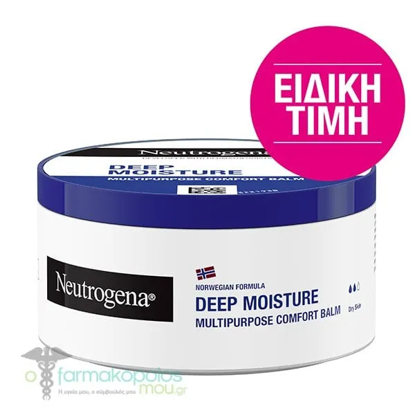 Neutrogena Special Price Deep Moisture Comfort Βάλσαμο Βαθιάς Ενυδάτωσης Πολλαπλών Χρήσεων, 300ml