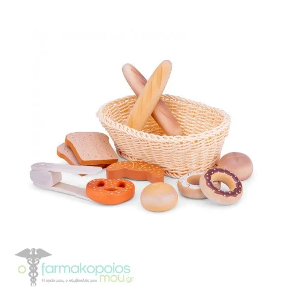 New Classic Toys Bon Appetit Bread Basket 2y+, 1σετ