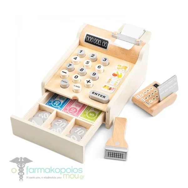 New Classic Toys Bon Appetit Cash Register 3y+, 1set