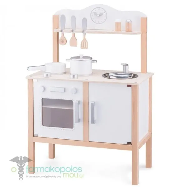 New Classic Toys Bon Appetit Kitchenette Modern White 3y+, 1set