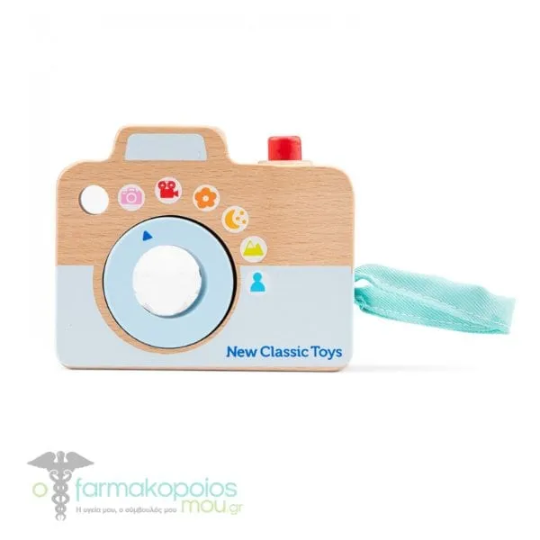 New Classic Toys Educational Wooden Camera 18m+, 1τεμ