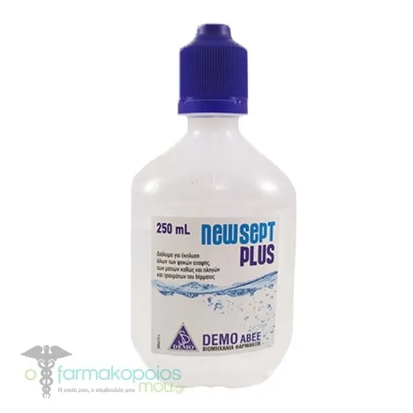 NewSept Plus Antimicrobial Contact Lens Solution, 250ml