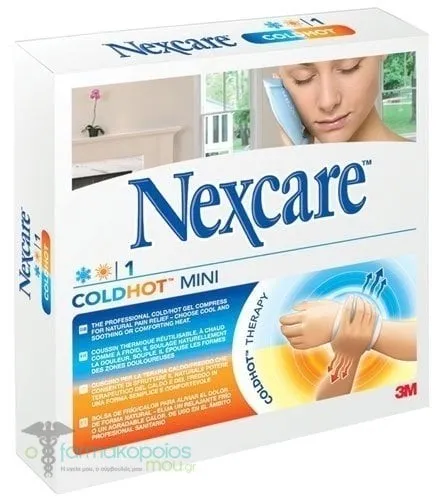 Nexcare ColdHot Mini 2 in 1, Multi-Purpose Ice Pack & Warmer for Natural Pain Relief, 1pc