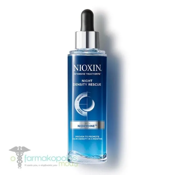 Nioxin Night Density Rescue Serum Ορός κατά της Τριχόπτωσης, 70ml