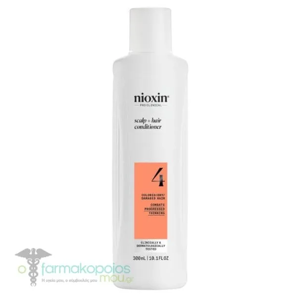 Nioxin Scalp & Hair Conditioner System 4, 300ml