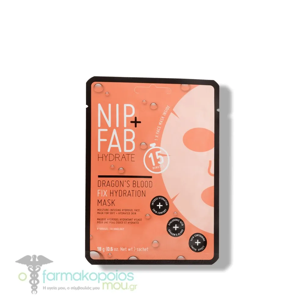 Nip+Fab Hydrate Dragon's Blood Fix Hydration Sheet Mask, 18g
