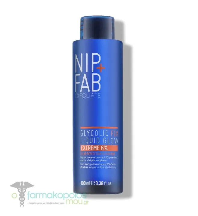 Nip+Fab Exfoliate Glycolic Fix Liquid Glow Extreme 6%, 100ml