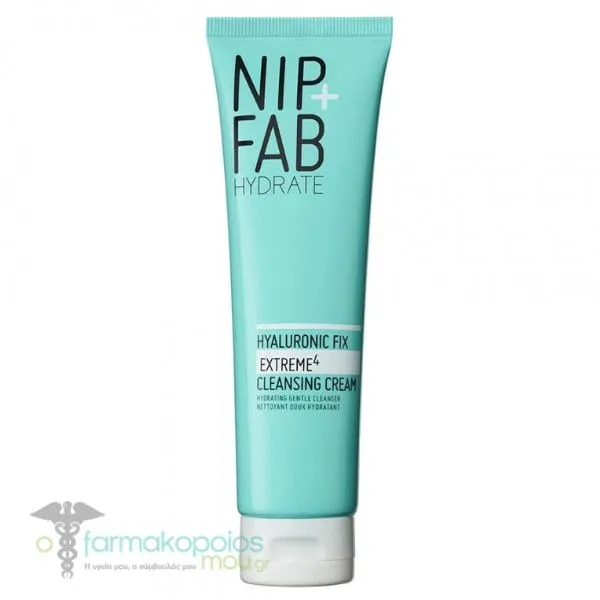 Nip+Fab Hydrate Hyaluronic Fix Extreme4 Cleansing Cream, 150ml