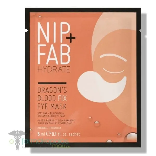 Nip+Fab Hydrate Dragon's Blood Fix Eye Mask, 3pcs