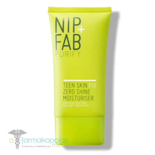 Nip+Fab Purify Teen Skin Fix Zero Shine Moisturizer, 40ml