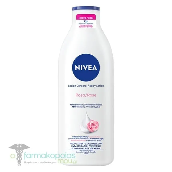 Nivea Body Lotion Rose, 400ml