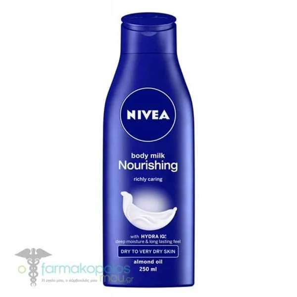 Nivea Body Nourishing Milk for Dry/Very Dry Skin, 250ml