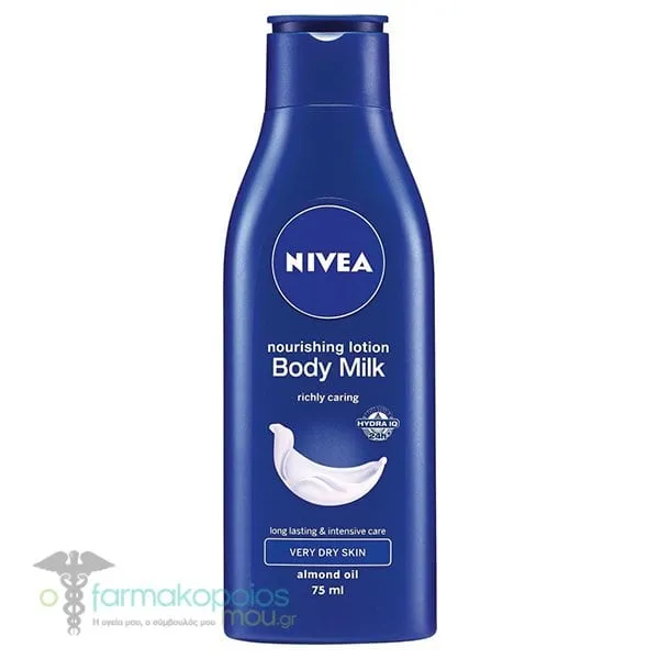Nivea Body Milk Nourishing Lotion Mini, 75ml