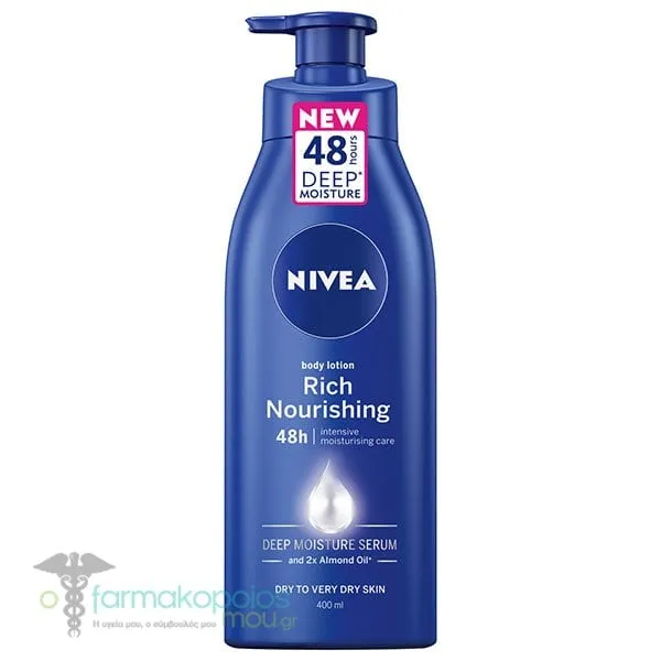 Nivea Body Nourishing Milk for Dry/Very Dry Skin, 400ml