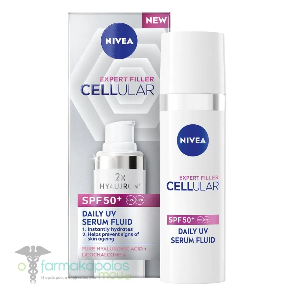 Nivea Cellular Filler Expert UV Fluid Serum SPF50+, 30ml