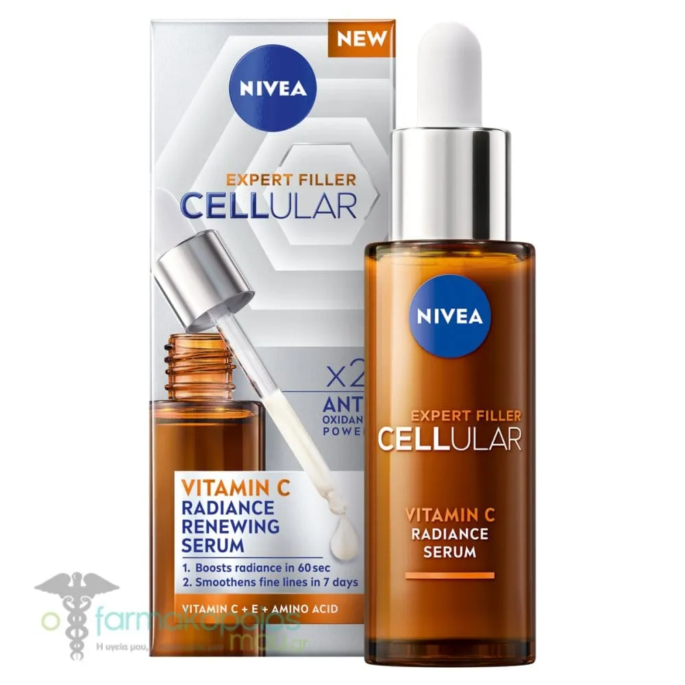 Nivea Cellular Filler Expert Vitamin C Radiance Renewing Serum, 30ml
