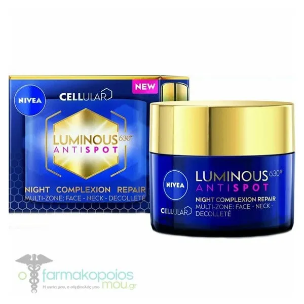 Nivea Cellular Luminous 630 Anti Dark-Spot Night Cream, 50ml