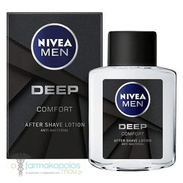 Nivea Deep Comfort After Shave Lotion Anti-Bacterial, 100ml
