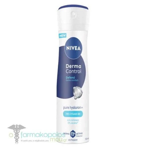 Nivea Deo Derma Control Defend Spray, 150ml